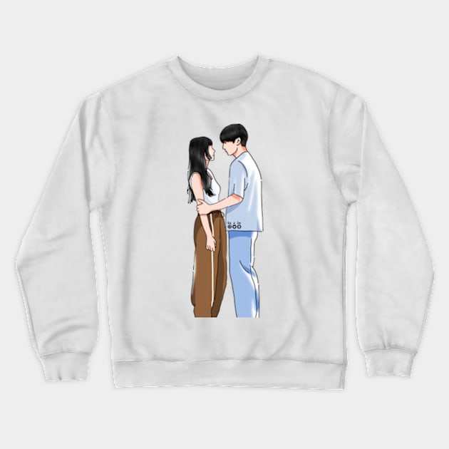 Doona! Crewneck Sweatshirt by ayshatazin